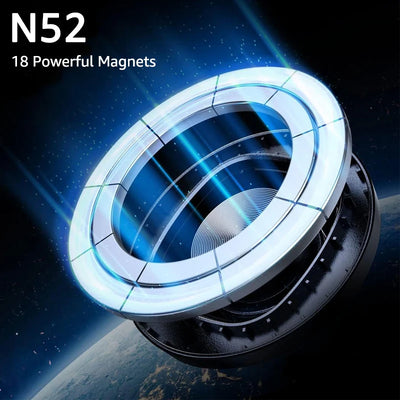 Magnetic Car Cellphone Mount Compatible with MagSafe Universal Magnet Car Dashboard Phone Holder for iPhone 15 Xiaomi Huawei