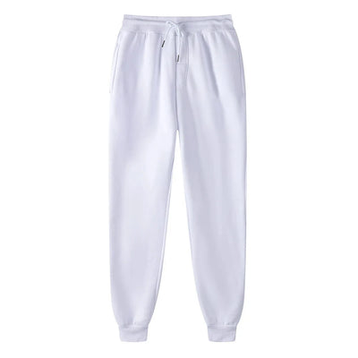 Men's Athletic Trainning Joggers Casual Loose Fit Sweatpants Spring Fall Fleece Lined Pants Elastic Waist Drawstring Trousers