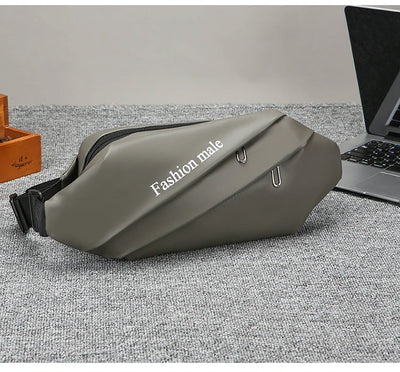 Men’s Fashion Crossbody Casual Bags Unisex Fashion Shoulder Bag Adjustable Strap Durable Daily Use Sling Bag