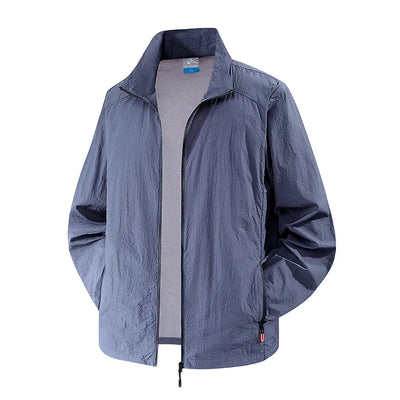 Summer Women's UPF 50+ Light Jacket Full Zip Sun Protection Coats Long Sleeve Sun Shirts for Woman Hiking Fishing Zip Pockets