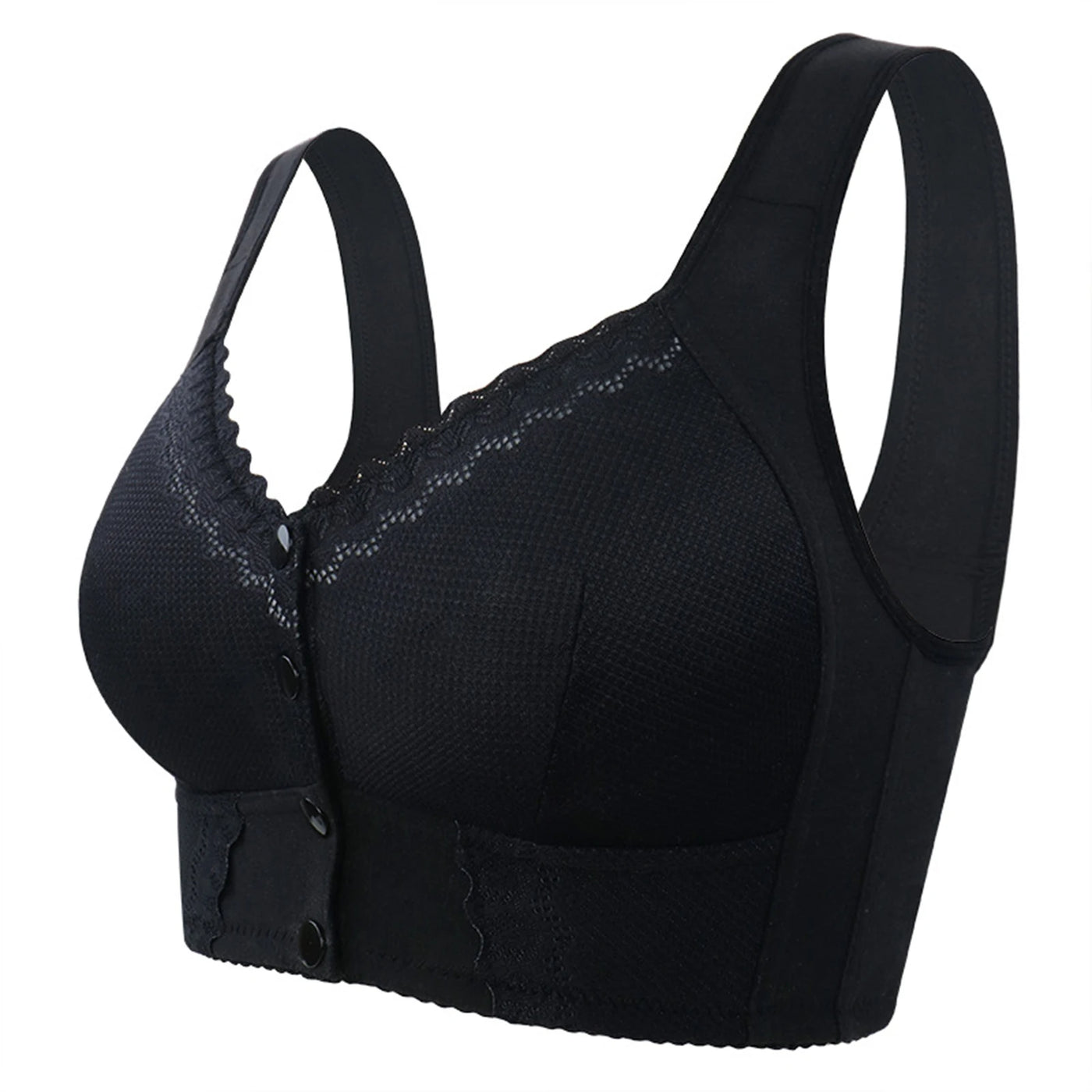 2024 New Breathable Bra Lingerie for Women Push Up Bra Front Button Seamless Lifting Tank Top Lingerie Vest Underwear Female Bra