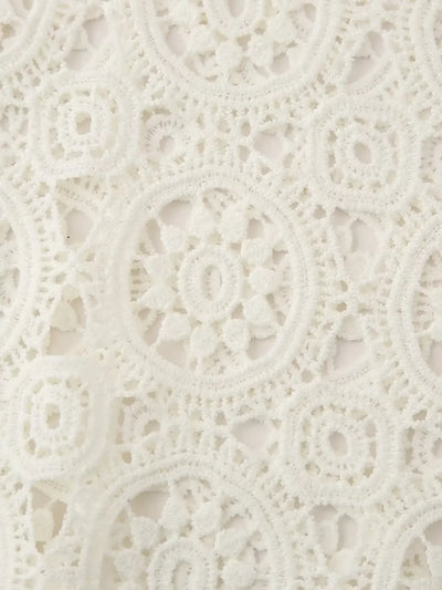 Women's Dress 2024 Summer New Lace Embroidered Hollow Long Dresses for Women