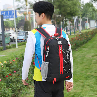 Men's Mountain Riding Backpack Ultra-light Multi-functional Leisure Foldable Backpack Large Capacity Travel Bag