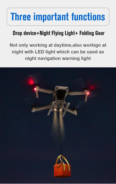 STARTRC Drone Airdrop System For DJI Air 3S/Mini 4 Pro/Mini 3/Mavic 3/Air 2S/Mavic 2/Mini 2 SE Air-dropping Thrower Gift Deliver