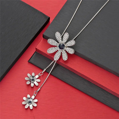 Long Necklaces & Pendants for Women Maxi Collier Femme Geometric Chain Fashion Necklace Statement Colar Accessories Jewelry 2024