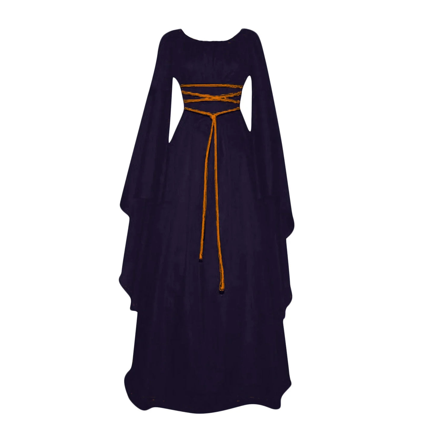 Women Dresses Vintage Medieval Cosplay Costume Ghost Witch Vampire Gothic Dress Halloween Christmas Masquerade Party Dress