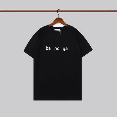 Mens Designer Clothing Famous T Shirt Letter Print Round Neck Short Sleeve Black White Fashion Men Women T Shirts S-3XL 4XL
