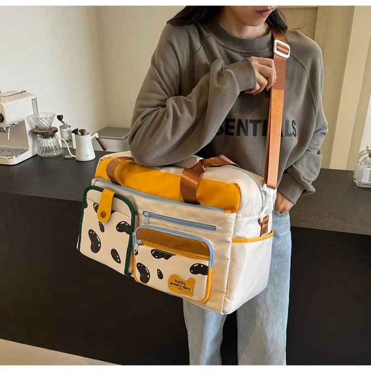 Women's Fashionable and Lightweight Boarding Bag for Maternity, Business, Yoga