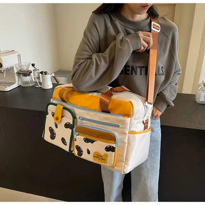Women's Fashionable and Lightweight Boarding Bag for Maternity, Business, Yoga