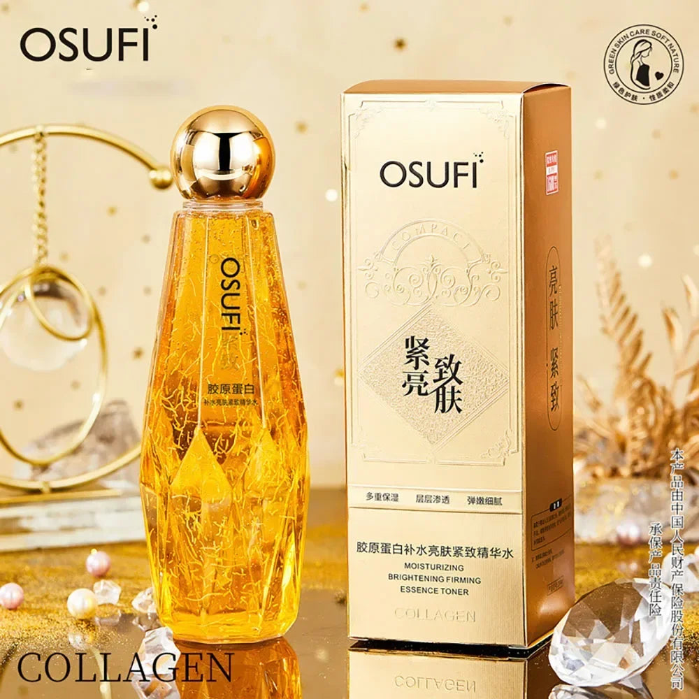 Collagen Face Serum Anti Aging Smoothing Lines Facial Care Essence Moisturizing Brighten Serum Beauty Skin Care Products
