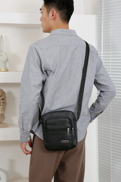 Men Nylon Shoulder Bag Messenger Bag Casual Waterproof Nylon Zipper Pocket Handbag Fashion Tote Travel Male Crossbody Bags