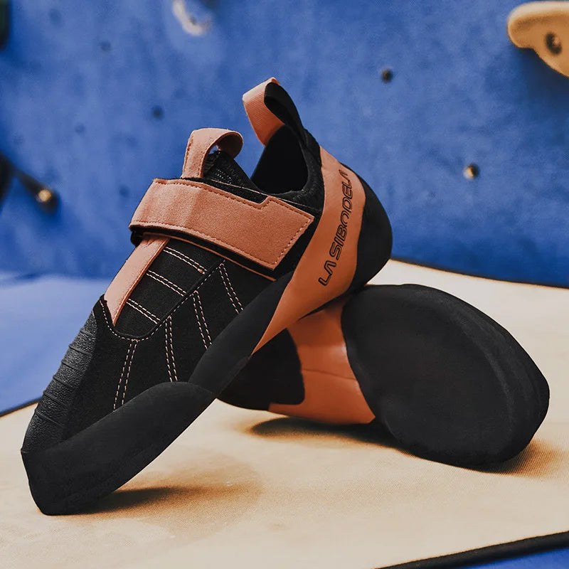 Climbing Shoes for Men and Women, Beginners Climbing Shoes, Rock Holding Training, Wild Buckle, Fitness, Size 37-46