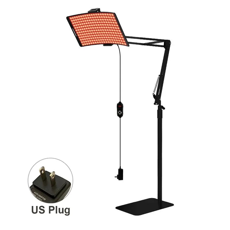 Red Light Therapy Lamp For Full Body Near Infrared Light Device Face LED Light Pain Stress Relief Daily Skin Care 660nm 850nm