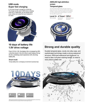 New for Oppo Watch X Men Smartwatch 32GB Extra large Memory 3D Mode MP3 MP4 Smart Watch GPS Sport Smartwatches Bluetooth calling