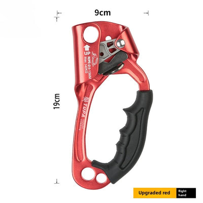Climbing Hand Ascender;Outdoor Mountaineering Ascender,right hand ascender,rope climber,outdoor mountaineering adventure climber