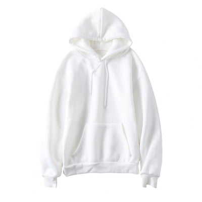 Women Sweatshirt Autumn Hoodie Hooded Solid Color Drawstring Patch Pocket Pullover Long Sleeve Loose Soft Warm Lady Hoodies