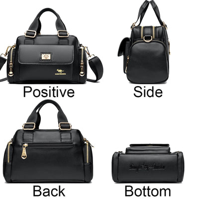 New Summer Fashion Women Designer Bag Leather Handbags PU Shoulder Bag Crossbody Shopping Bags For Women Luxury Lady Purse Sac