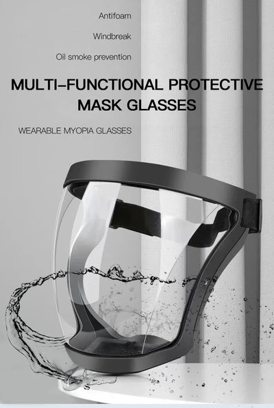 Safety Goggles Full Face Protective Mask For Men And Women Protective Mask Glasses Goggles Full Face Anti-splash Dust Mask