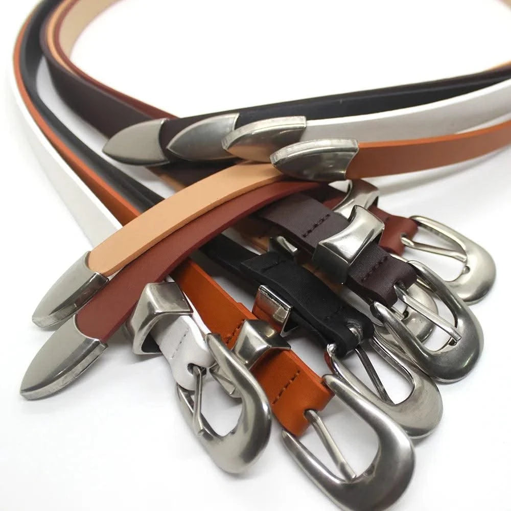 Genuine Leather  Fashion Women Belts |Pin Buckle |Jeans, Trousers