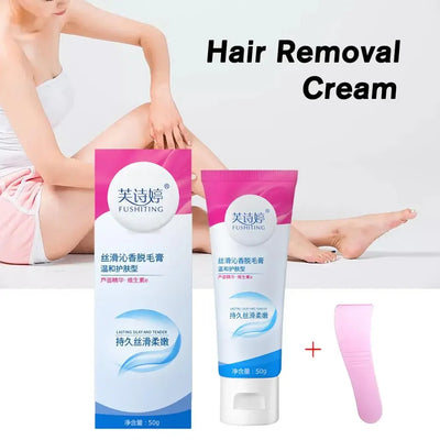 Hair Removal Cream Natural Gentle Soothing Ointment Soften Nourishing Refreshing Skin Women Men Lip Armpit Body Painless
