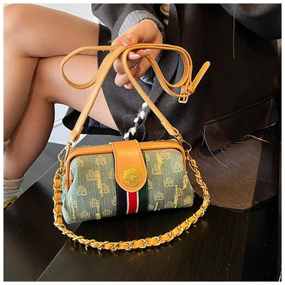 Luxury - Grade 2025 Women's Niche - Designed Cowboy - Cloth Bags - Fashion - Forward Crossbody, Shoulder & Under - Arm Bags