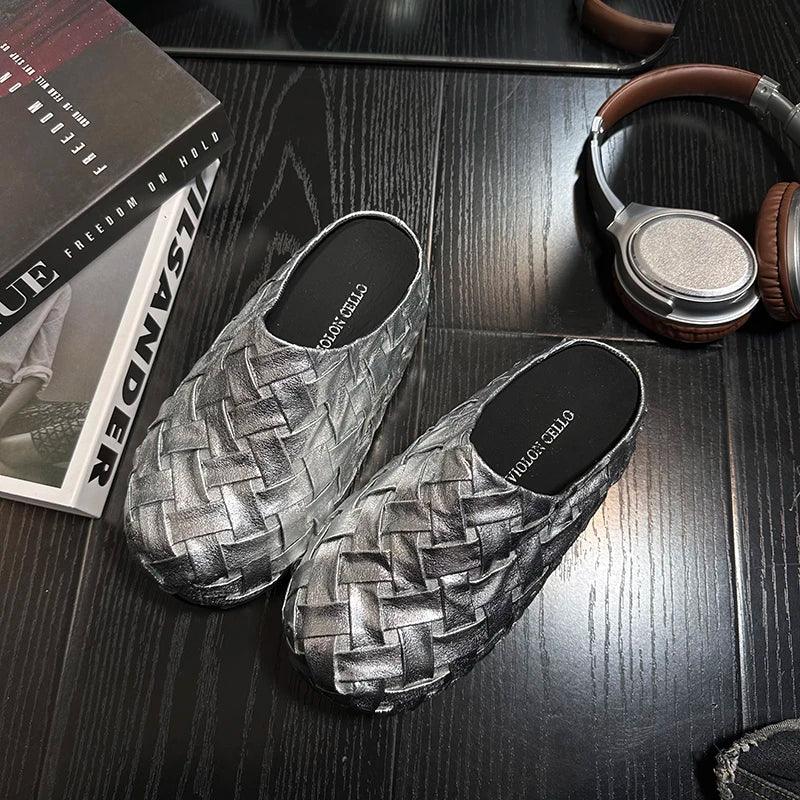 Women Mules Shoes Flats Platform Slippers Summer Sandals Designer Woman 2025 Trend Slingback Flip Flops Casual Sneakers Mujer