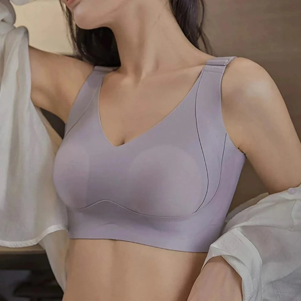 Full Coverage Bras For Women Hide Back Fat T-shirt Bra Plus Size Seamless Daily Underwear Plus Size