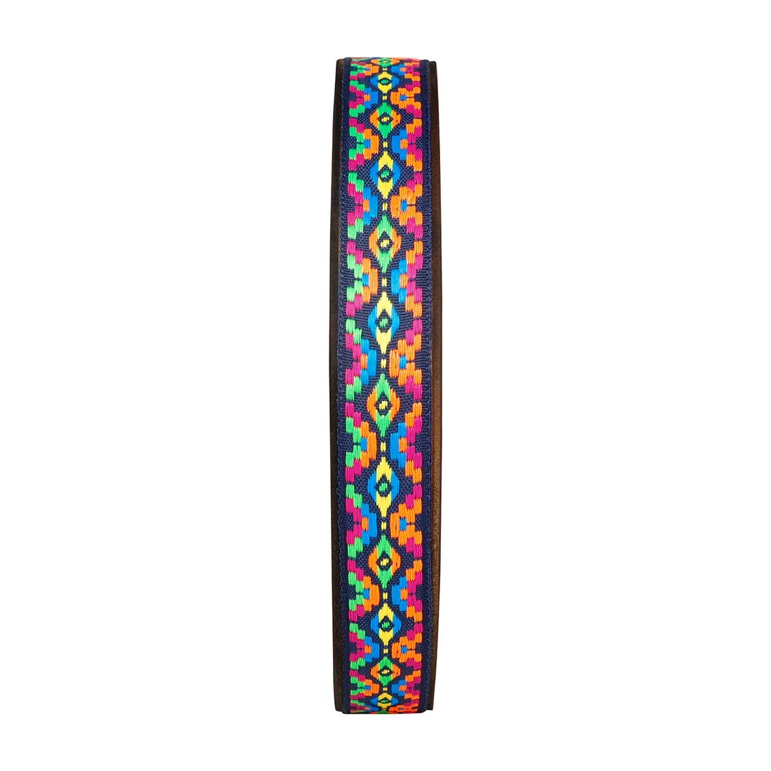 M MBAT 8 Inch Stream Drums Solid Wood Hand Carving Sun Pattern and Colorful Woven Trim Sea Wave Sound Percussion Instrument