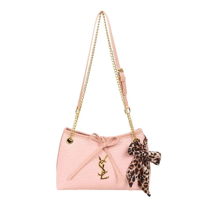 Famous Designer Women's Handbag In Soft Leather, Elegant Crossbody-Bag With Adjustable Strap, Classic Luxury Style