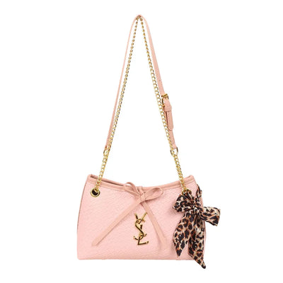 Famous Designer Women's Handbag In Soft Leather, Elegant Crossbody-Bag With Adjustable Strap, Classic Luxury Style
