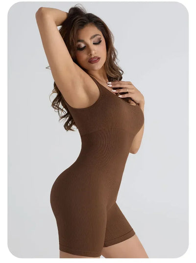 Women's Summer Yoga Jumpsuit – Sexy Fitness Suit Without Awkward Lines, Including Leggings, Roupas Femininas for Workouts
