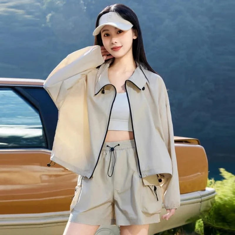 Summer Thin Sunscreen Jacket Women