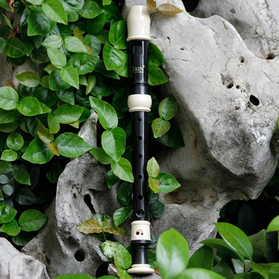 M MBAT ABS Flute Clarinet Recorder Soprano Long Flutes Baroque Recorder Fingering Musical Instrument Accessories Beginner Flute