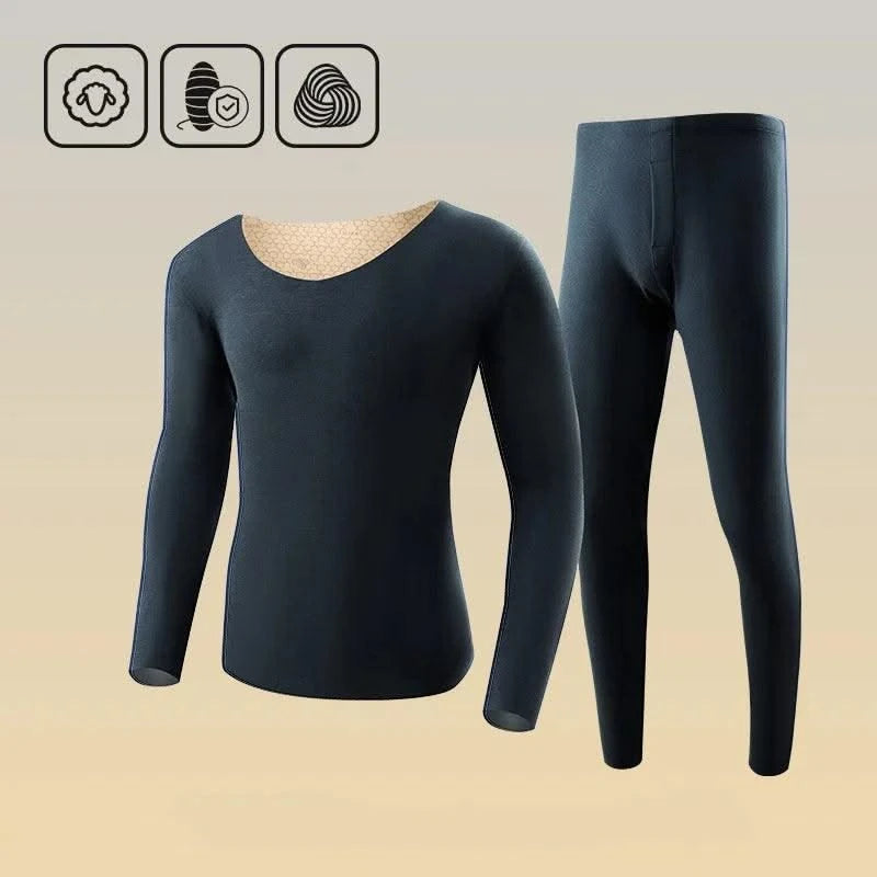 Women's Seamless Thermal Clothing Set 2 Pieces | Thick Double Layer Thermal Under Wear For Winter
