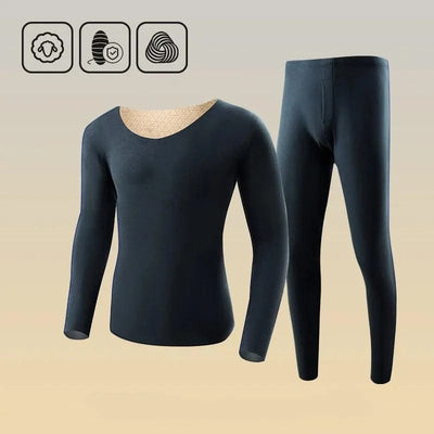Women's Seamless Thermal Clothing Set 2 Pieces | Thick Double Layer Thermal Under Wear For Winter