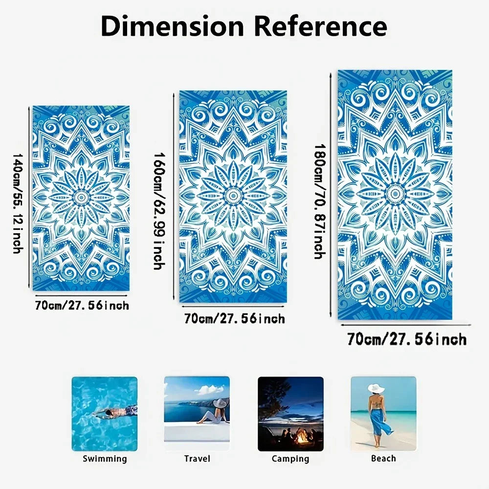 Adorable My Melody Beach TowelMicrofiber terry bath towels for yoga, travel, swimming, fitness and camping