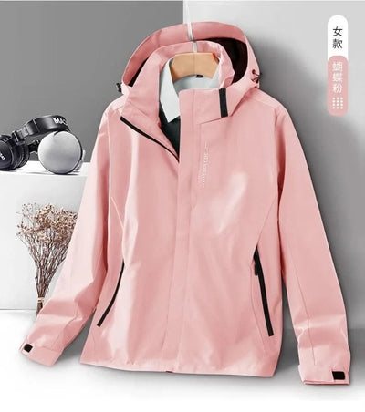 Waterproof Windbreaker Jackets For Women Men Camping Climbing Outdoor Hiking Coats Spring Autumn Unisex Outerwear
