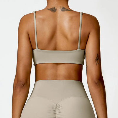 Women Underwear Sports Bras For Fitness Yoga Running Jogging Gym Wear Stretch Padded Sling Sport Top  Athletic Vest Yoga Bra