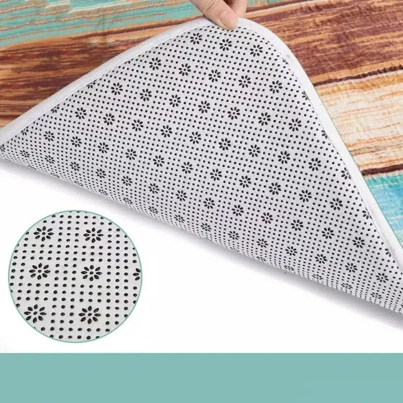 Custom Cute Cat Dog Children Room Mat Kitchen and Home Items Entrance Carpet Floor Mats Washable Non-slip Kitchen Rug Rugs Foot