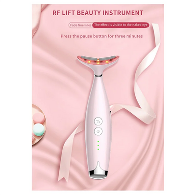 B89B-RF Neck Face Beauty Device EMS Lifting Neck Wrinkles Remover LED Photon Therapy Skin Tighten Anti Wrinkle Skin Device