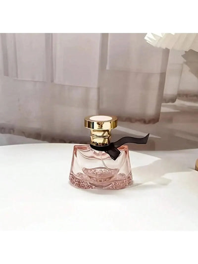 Luxury 1.01oz Glass Perfume Atomizer - Portable, Refillable & Scent-Free Spray Bottle for Travel & Cosmetics, Empty Bottle