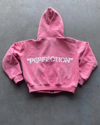 Y2k Zipper Hoodie Two Piece Set Hip Hop Digital Print Hooded Women Clothes Sweatshirts Drawstring Casual Sports Pant Streetwear