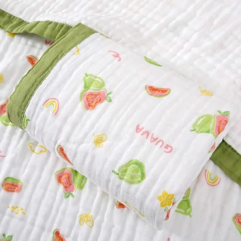Baby Bath Towel Pure Cotton Super Soft Gauze Newborn Is Covered by Children Blanket Four Seasons Chil baby quilt