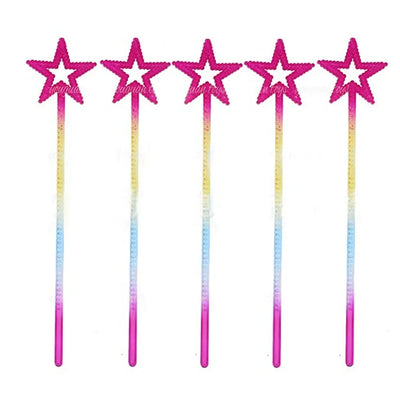 Sticks Fairy Wands Plastic Bar  Toy Prop Star Magic Wand For Girl Kid's Gift Party Supply  Easter  Halloween Costume Cosplay