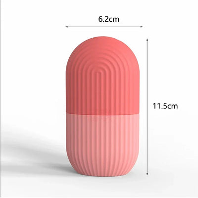 Ice Facial Roller Cube Beauty Lifting Ice Ball Face Massager Contouring Eye Roller Facial Treatment Reduce Acne Skin Care Tool