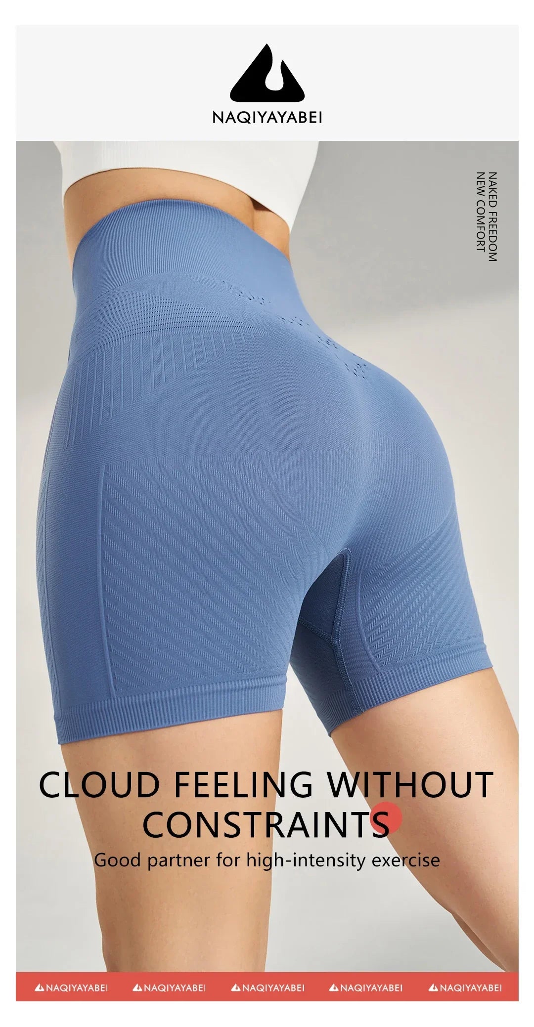 Sports Outdoor Yoga Pants Three Quarter Pants Shorts High Waist Peach Lift Hip Fitness Bottoms Women Leggings