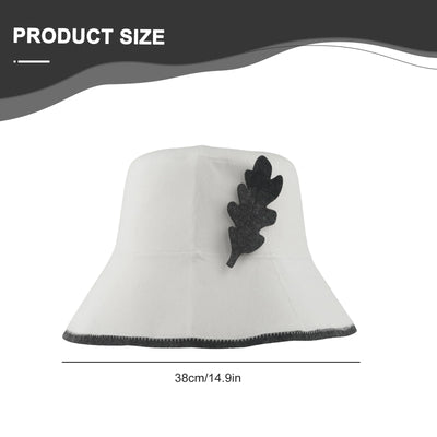 Bath House Kit Fisherman Felt Sauna Hat Fisherman Felt Sauna Hat Free Water Absorption Long Lasting Performance
