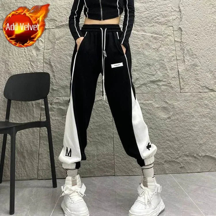 Harem Baggy with Pockets Clothes Female Pants Sweatpants Jogging Trousers for Women Joggers Loose Fitness Sports G Original 90s
