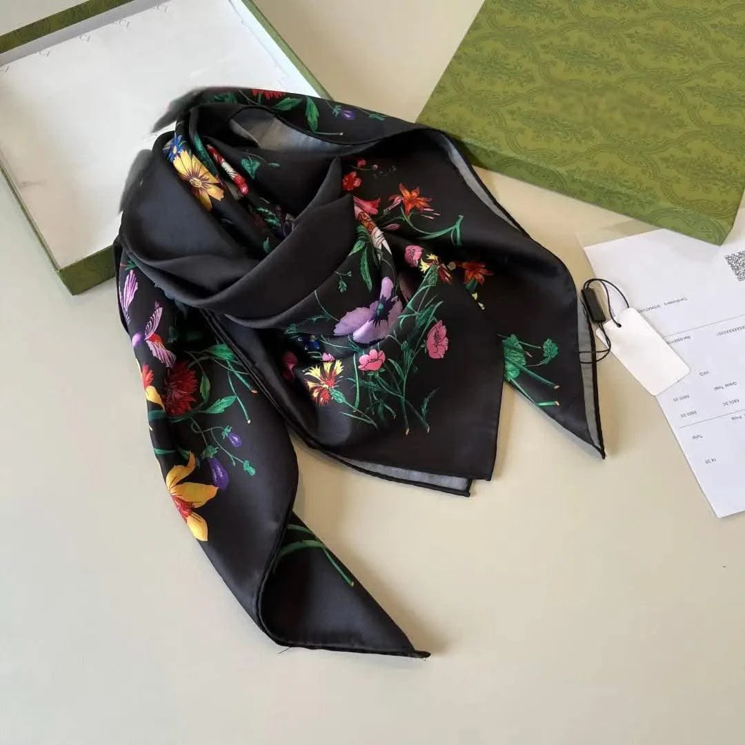 Silk Scarf: Modern Flair - Effortlessly Chic Styling.