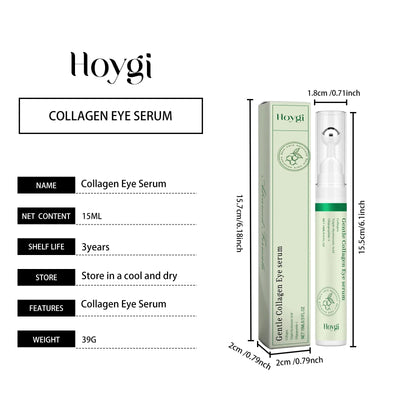 Collagen Eye Serum Cream Anti Dark Circles Eye Bags Eyes Puffy Repair Brightening Tighten Lifting Moisturizing Under Eye Roller